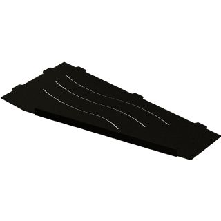 Металлическая полка RGW MT-11B  49279911-04L угловая Черная